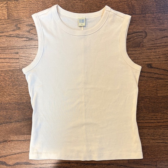 Flore Flore Esmé Tank in off white size medium - Picture 5 of 6